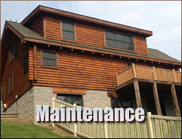  Germanton, North Carolina Log Home Maintenance